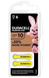 Duracell Duracell Batterie AcusticheMedical ActiveAir DA10 1Cnf/6pz